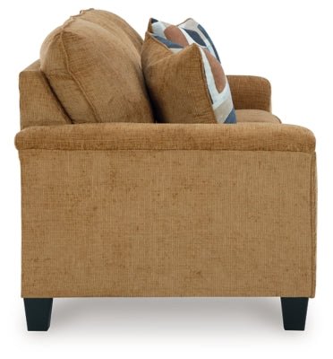 Erinslane Sofa - Light Brown Stationary Sofa modern furniture Contempo Furniture