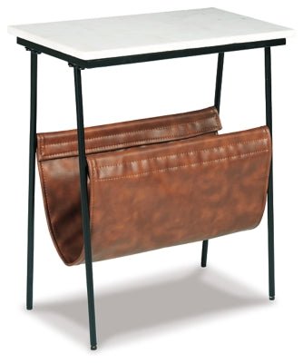 Etanbury Accent Table - Dark Brown Accent Table modern furniture Contempo Furniture