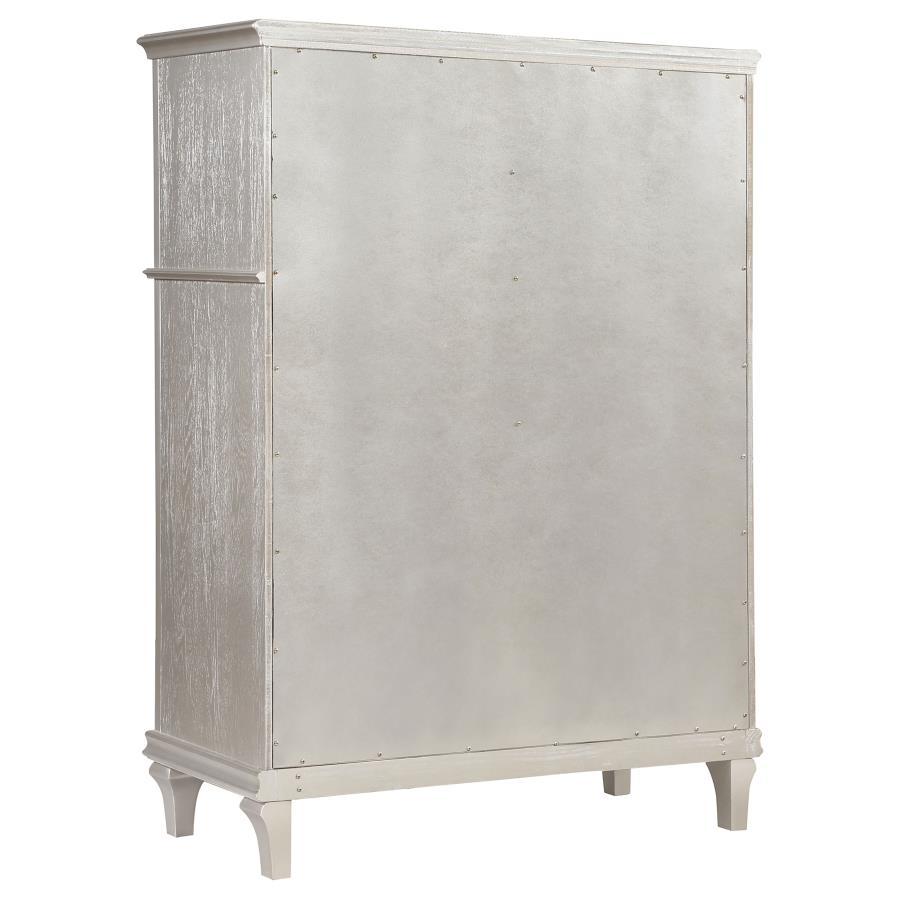 Evangeline - 6 - Drawer Bedroom Chest - Silver Oak Accent Chest modern furniture Contempo Furniture