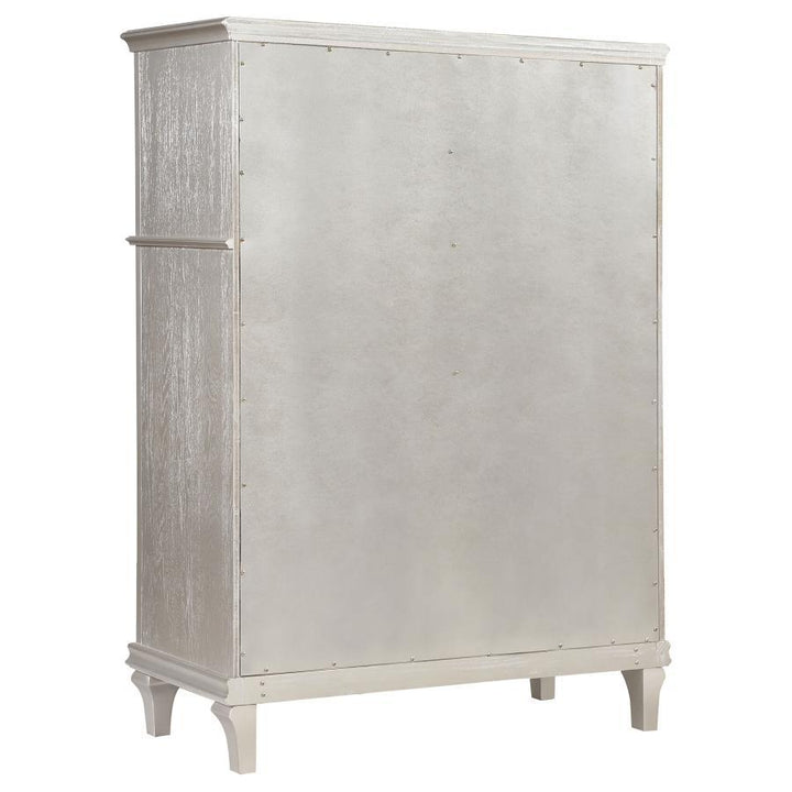 Evangeline - 6 - Drawer Bedroom Chest - Silver Oak Accent Chest modern furniture Contempo Furniture