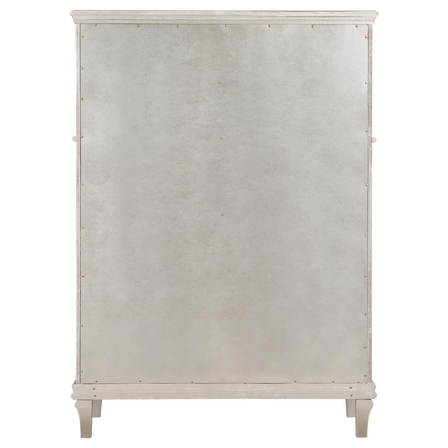 Evangeline - 6 - Drawer Bedroom Chest - Silver Oak Accent Chest modern furniture Contempo Furniture