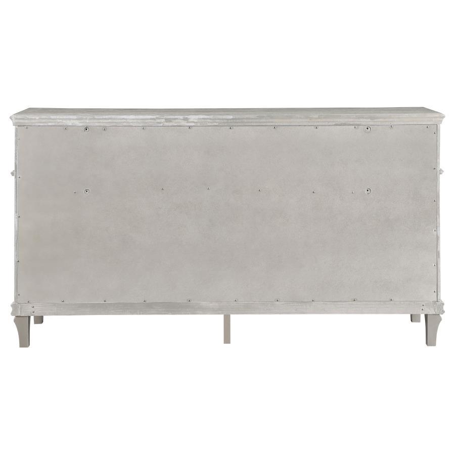 Evangeline - 9 - Drawer Dresser - Silver Oak Dressers modern furniture Contempo Furniture