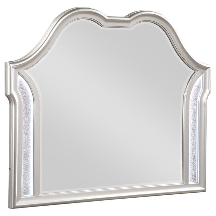 Evangeline - Dresser Mirror - Silver Oak Mirror modern furniture Contempo Furniture