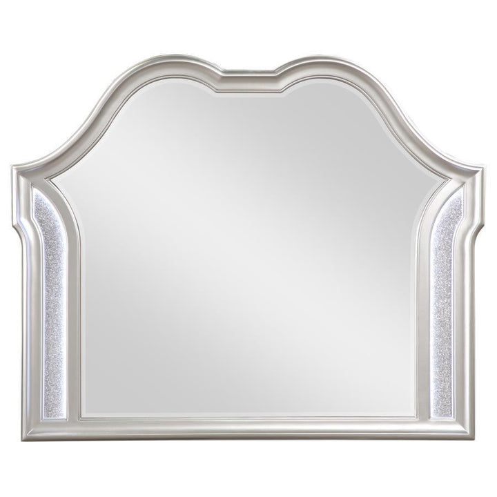 Evangeline - Dresser Mirror - Silver Oak Mirror modern furniture Contempo Furniture