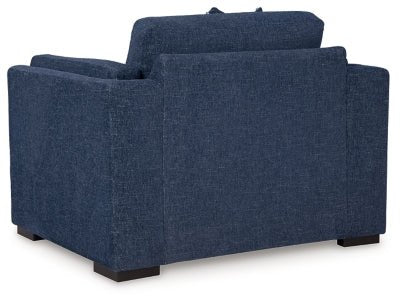 Evansley Oversized Chair - Blue Arm Chair modern furniture Contempo Furniture