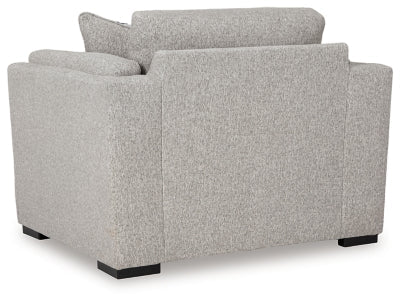 Evansley Oversized Chair - Gray Arm Chair modern furniture Contempo Furniture