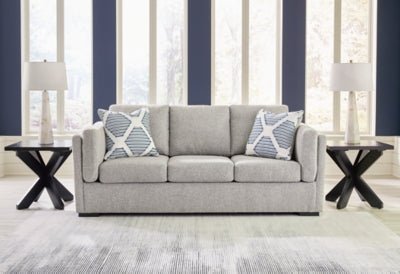 Evansley Sofa - Gray Stationary Sofa modern furniture Contempo Furniture