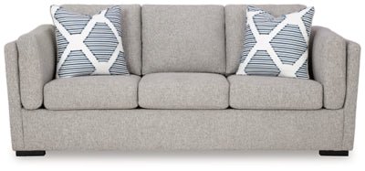 Evansley Sofa - Gray Stationary Sofa modern furniture Contempo Furniture