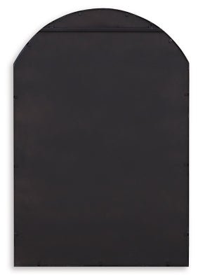 Evengton Accent Mirror - Black Accent Mirror modern furniture Contempo Furniture