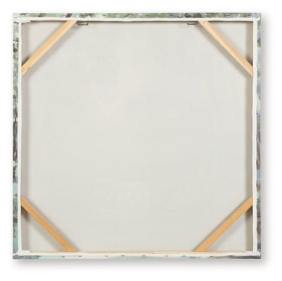 Evermaddick Wall Art - Green Canvas Art modern furniture Contempo Furniture