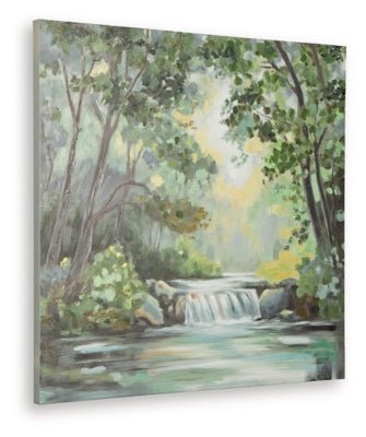 Evermaddick Wall Art - Green Canvas Art modern furniture Contempo Furniture