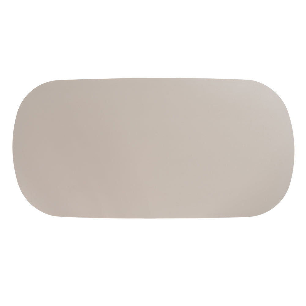 Evermore Modern Grey Faux Cement Coffee Table - View 5
