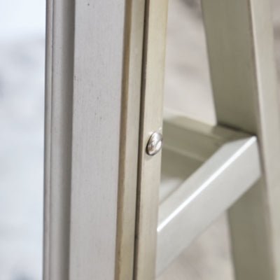 Evesen Floor Standing Mirror/Storage - Beige Floor Mirror modern furniture Contempo Furniture