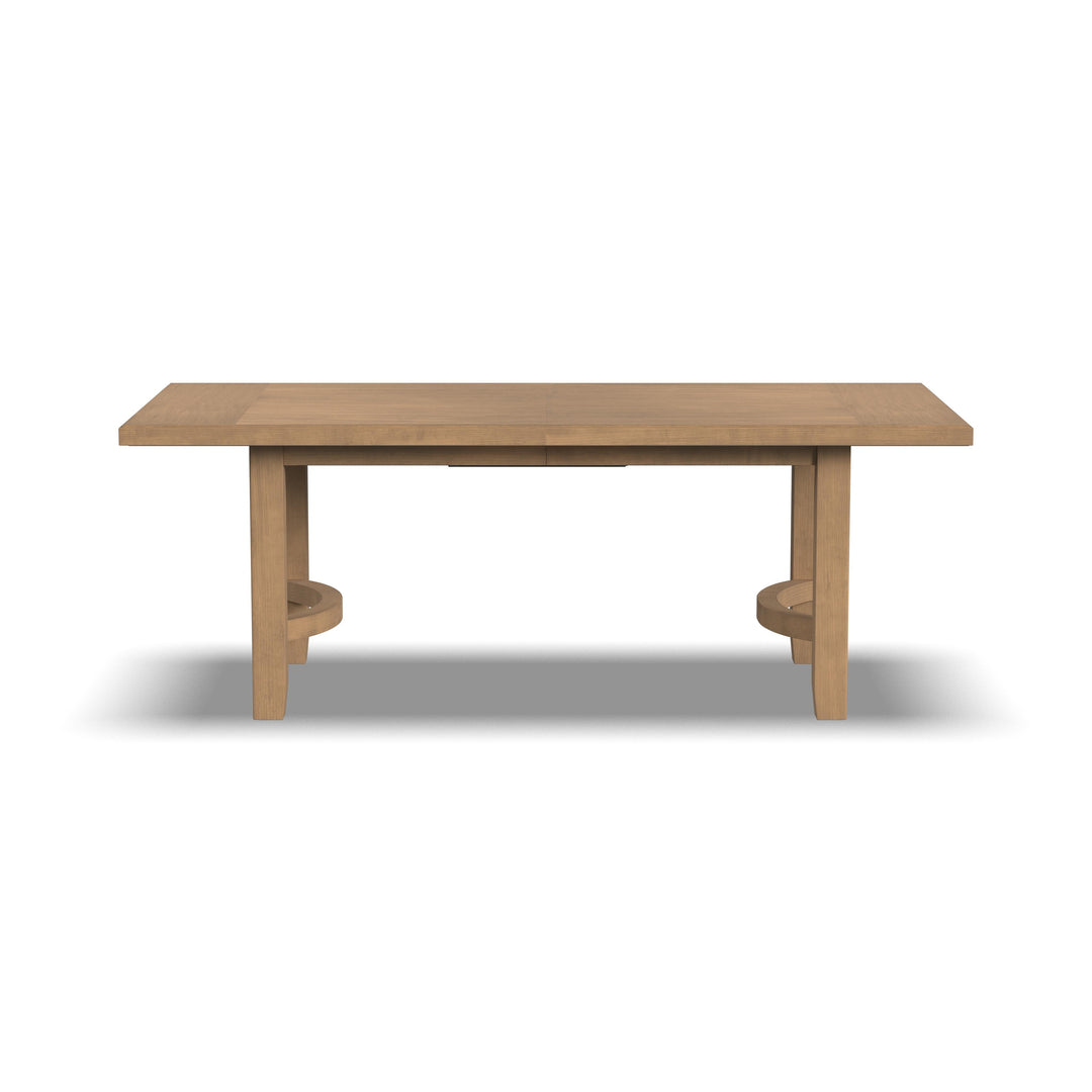 Normandy  Rectangular Dining Table  Light Brown