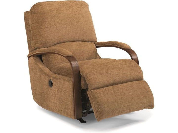 Woodlawn Power Recliner Light Brown
