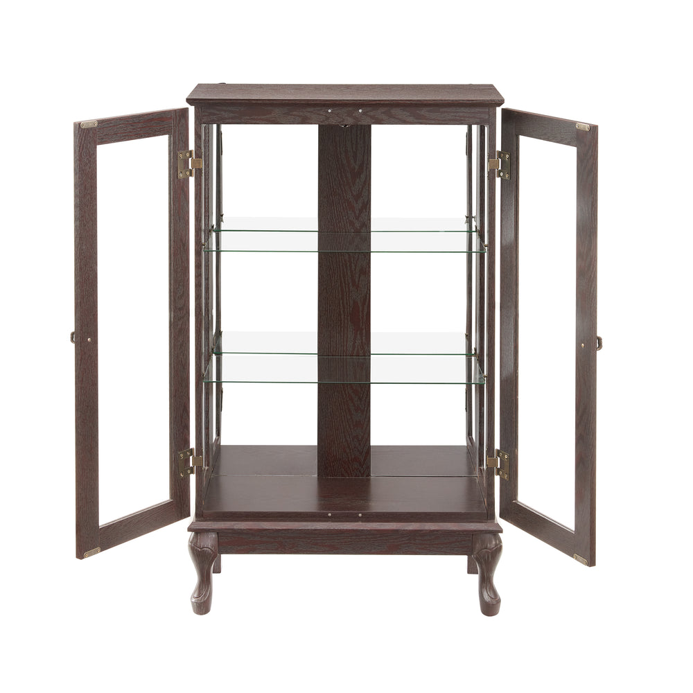 elegant-and-refined-cherry-curio-cabinet-with-tempered-glass-doors
