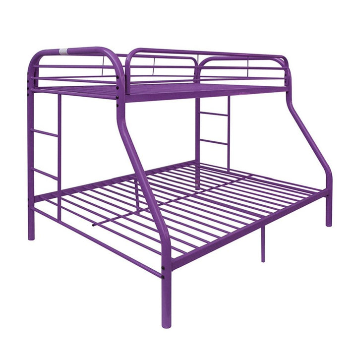 ACME Furniture Tritan Twin Over Full Bunk Bed Purple