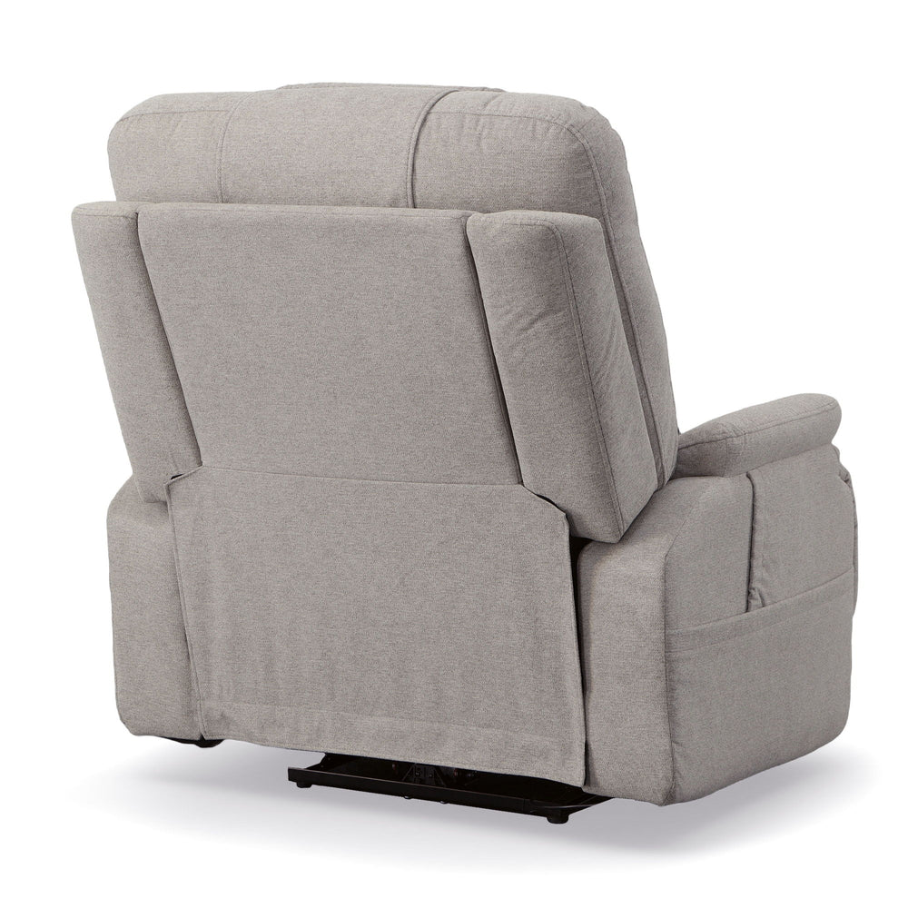 Zecliner Model 2 Fabric Power Sleep Recliner with Power Headrest & Lumbar