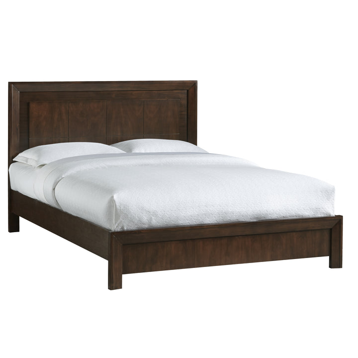 Modus Furniture 4G22F4 Element Wood Platform Bed In Chocolate Brown