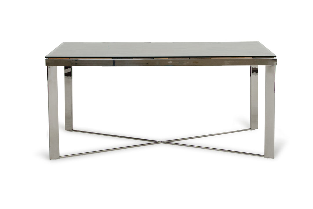 Santiago Modern Rectangular Wood Mosaic Dining Table