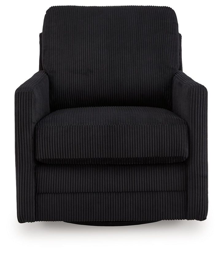 Icaman - Swivel Chair - Onyx by Ashley Furniture product image
