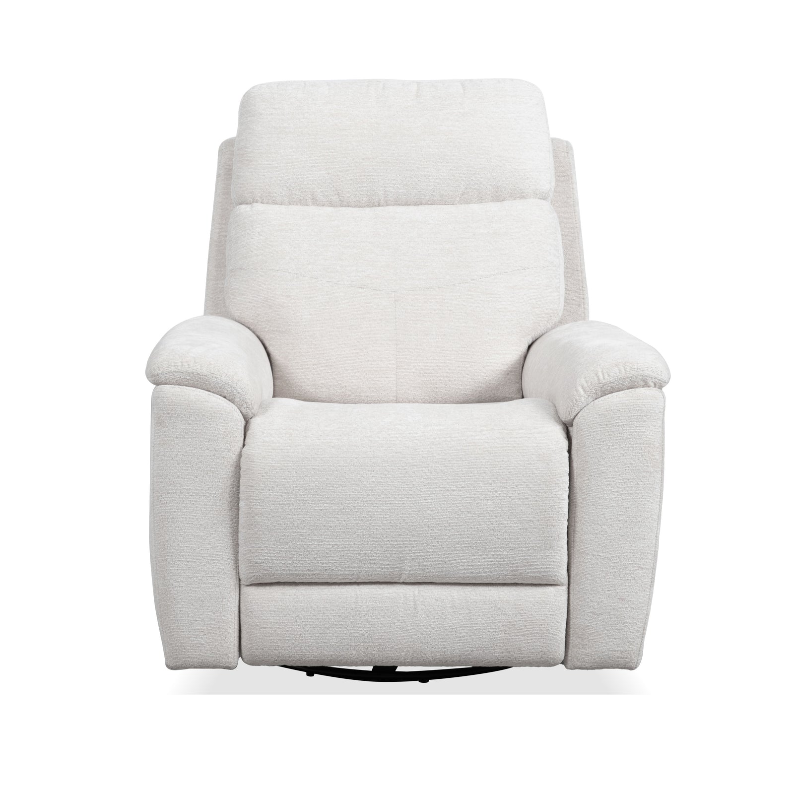 Refined Swivel Gliding Recliner Pearl