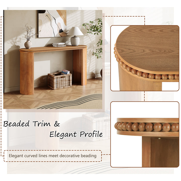 mirod-vintage-console-table-with-beaded-trim-natural-wood-veneer-finish