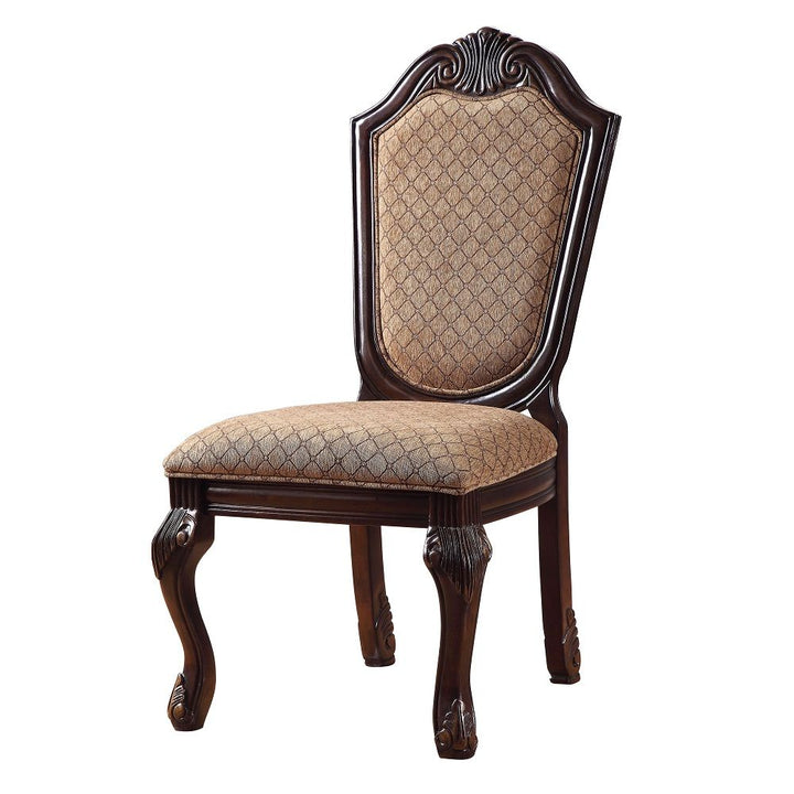 Chateau De Ville - Fabric Side Chair Set of 2) - Espresso