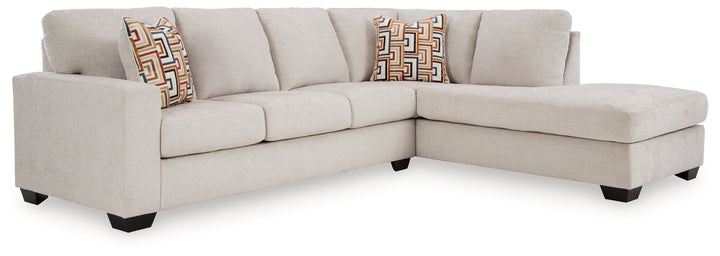 Aviemore - 2-Piece Sectional With Raf Corner Chaise - Stone by Ashley Furniture product image