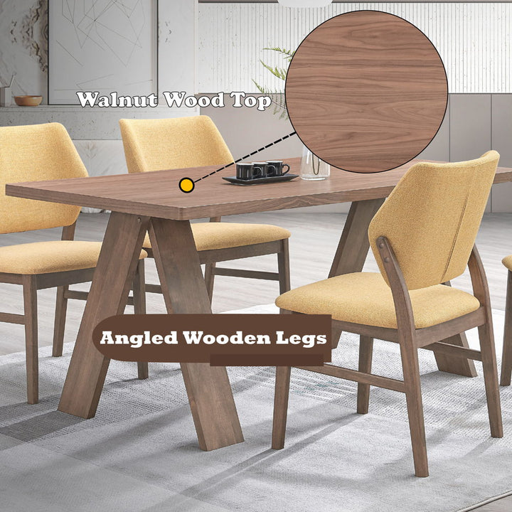 Sarha - Dining Table - Walnut