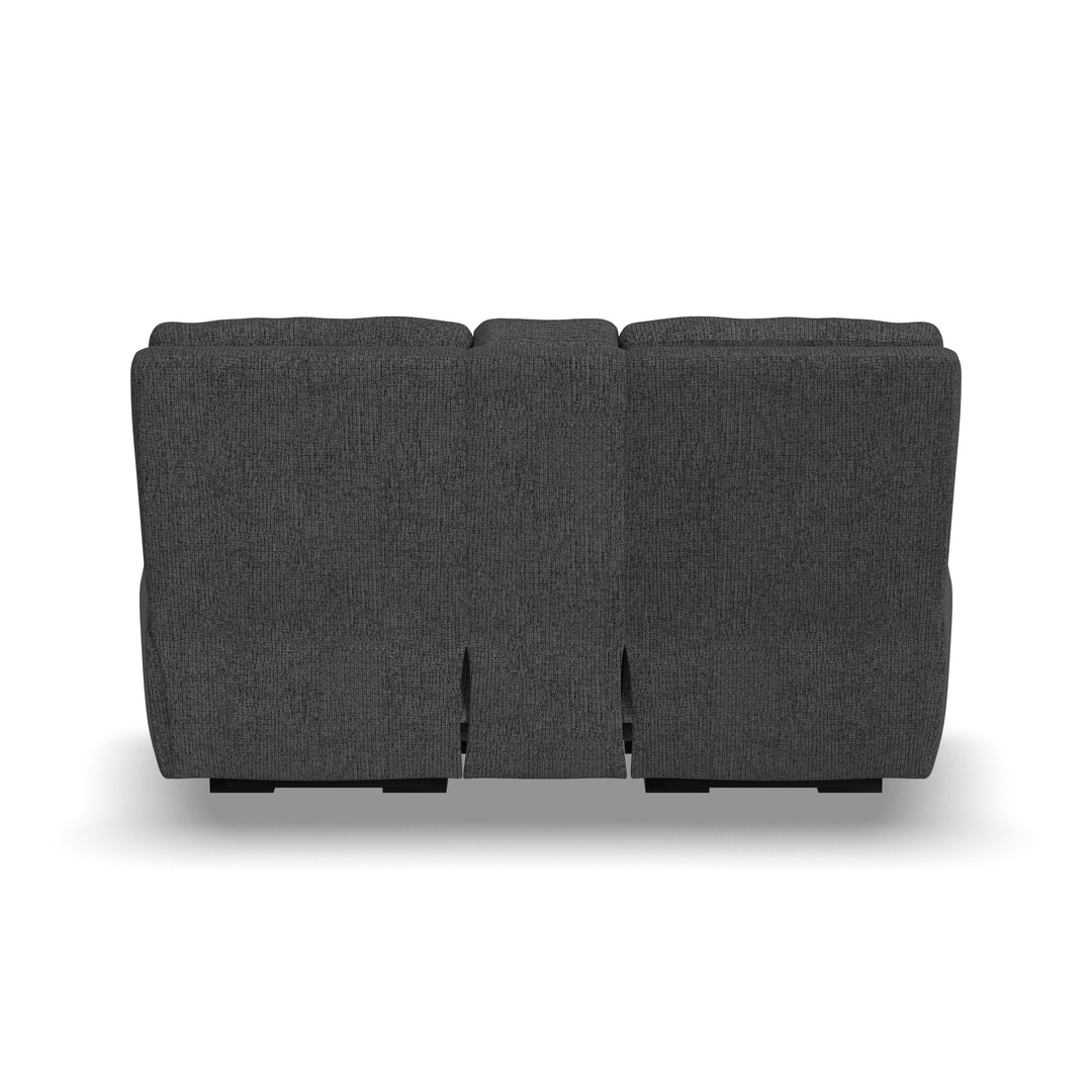 flexsteel-2906-601h-strait-power-reclining-loveseat-with-console-power-headrests-gray