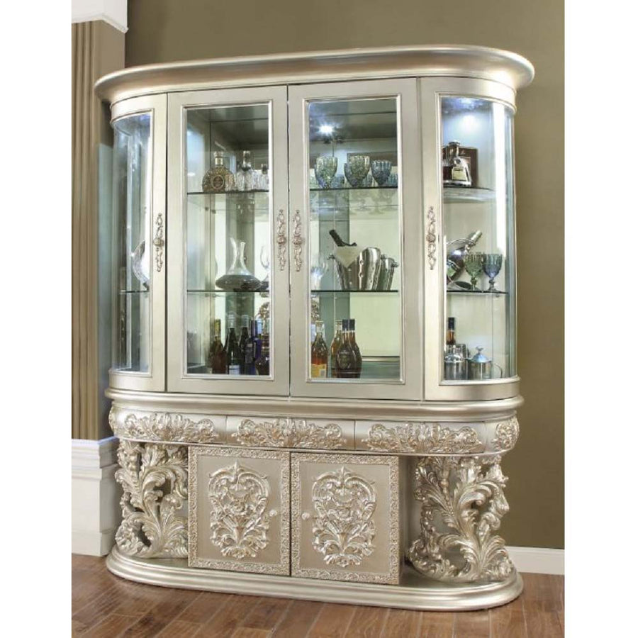 ACME Furniture Sandoval Curio Champagne