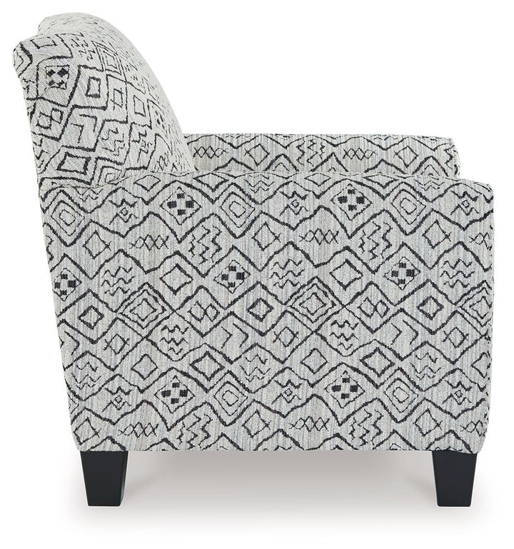 Hayesdale - Accent Chair - Black / Cream