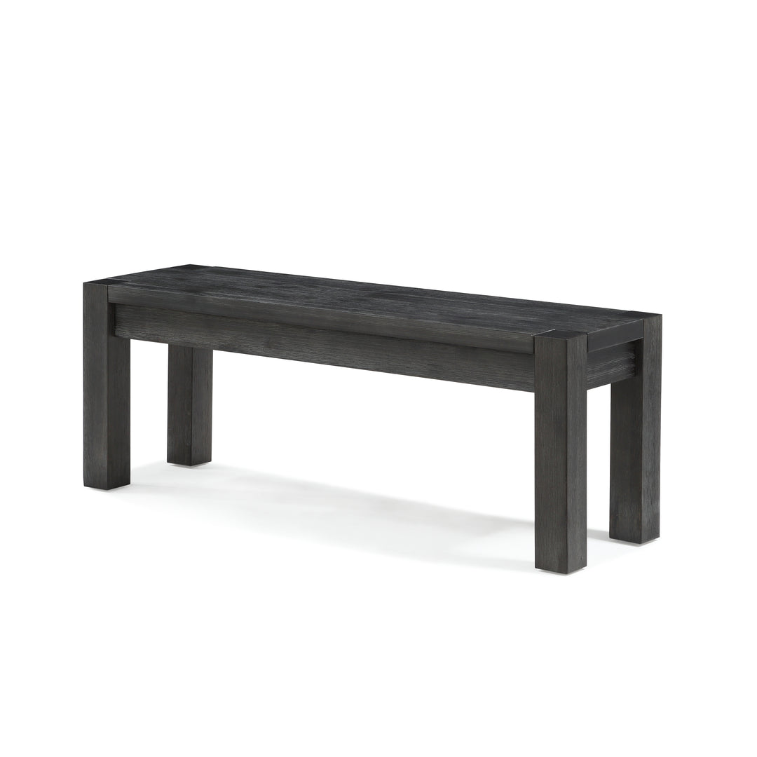Modus Furniture 3Ft391 Meadow Solid Wood Bench In Graphite