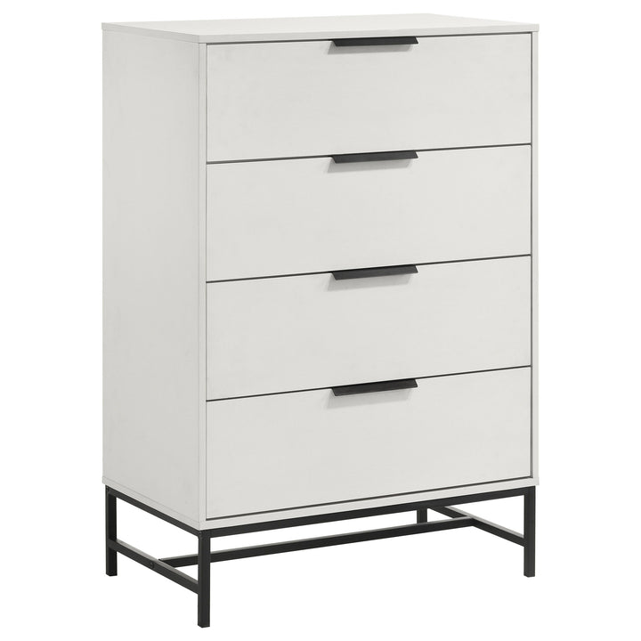 Coaster Furniture Sonora - 4-Drawer Bedroom Chest - White