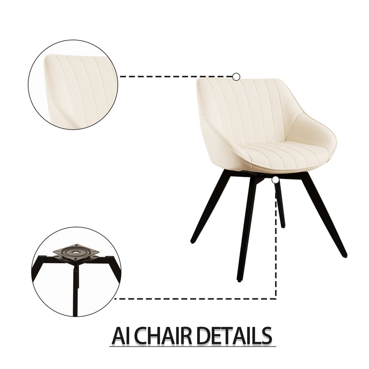 3-piece-round-tulip-dining-table-set-pu-leather-chairs