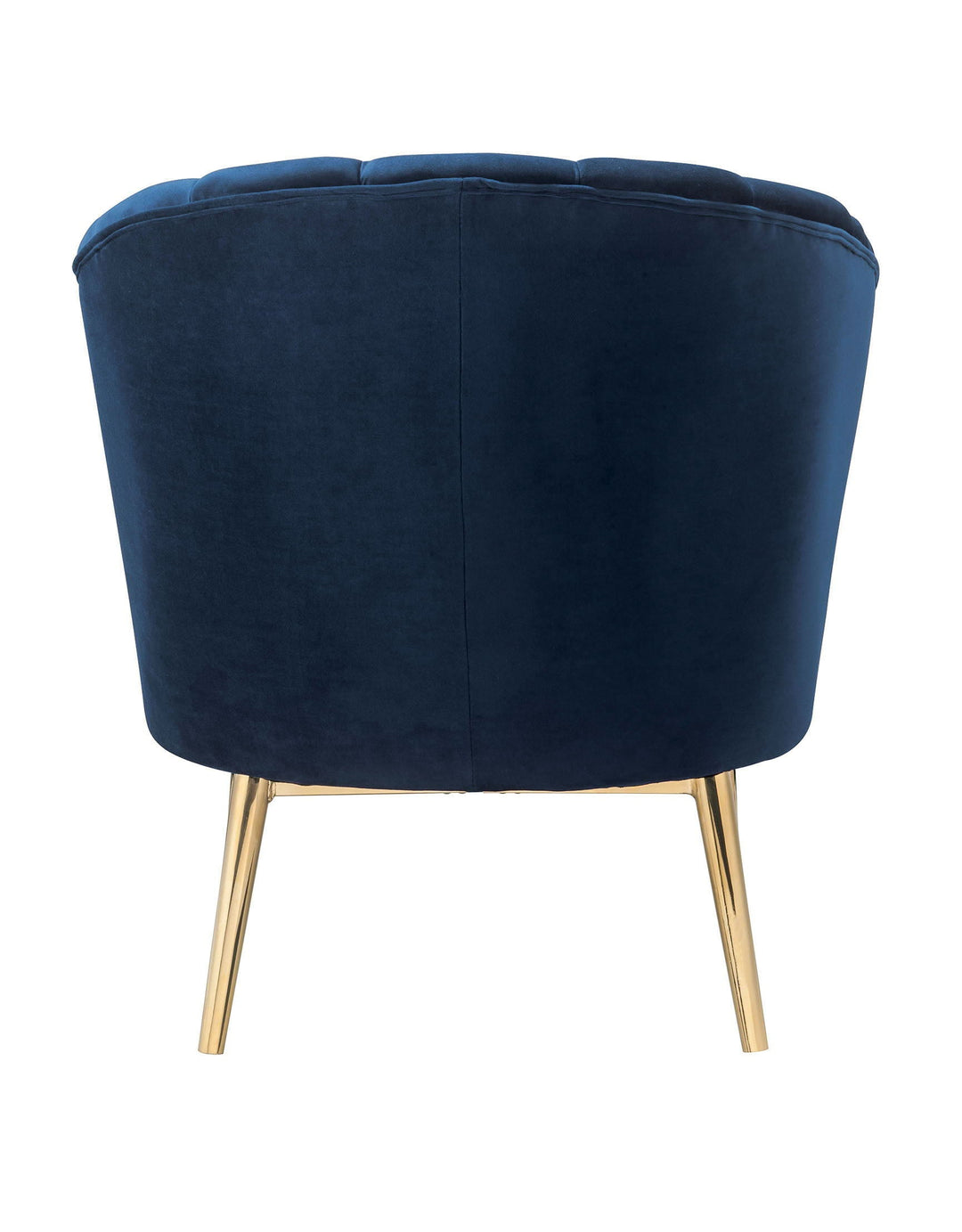 Colla - Accent Chair - Midnight Blue / Gold