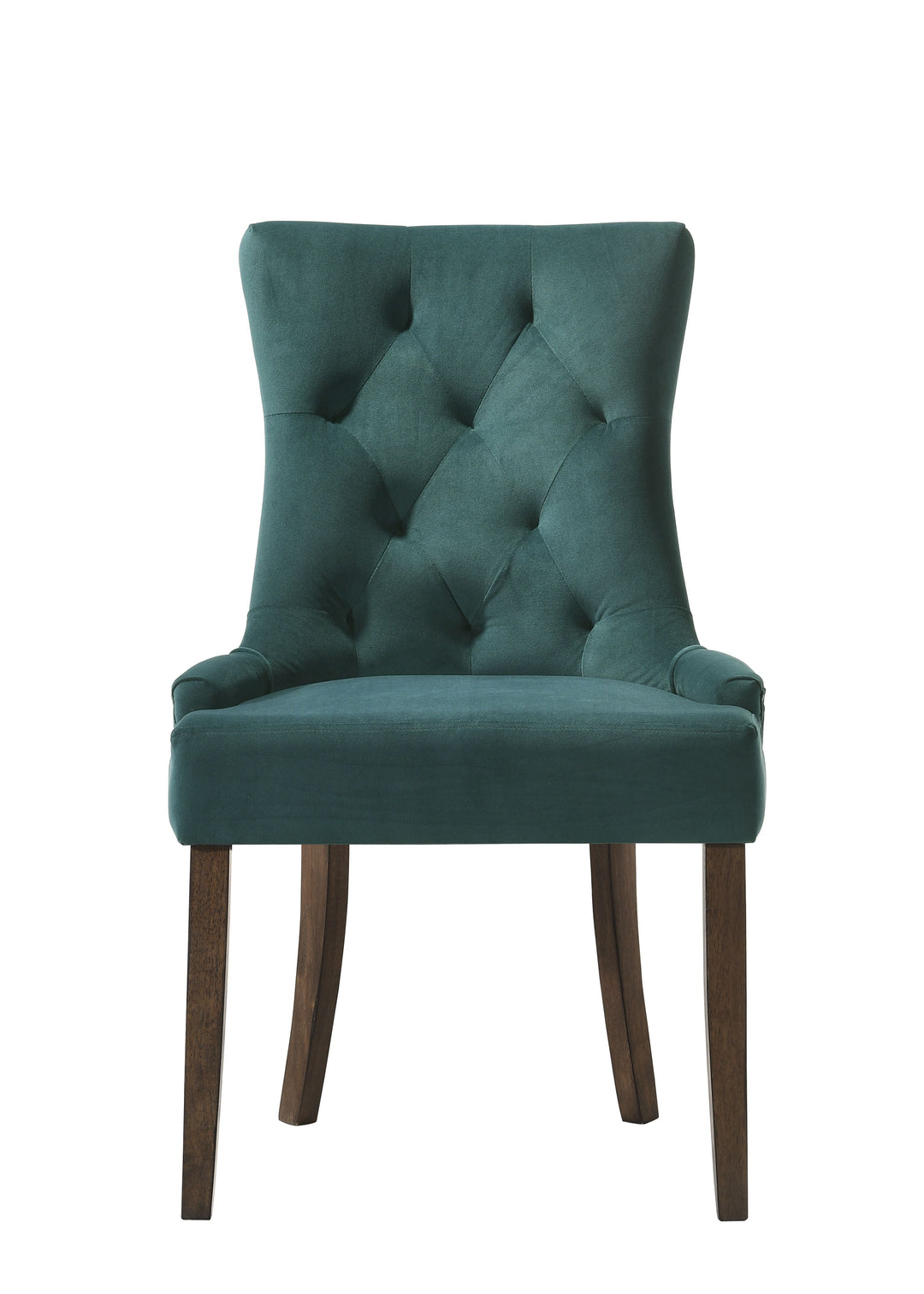 Farren - Velvet Weathered Side Chair (Set of 2) - Green