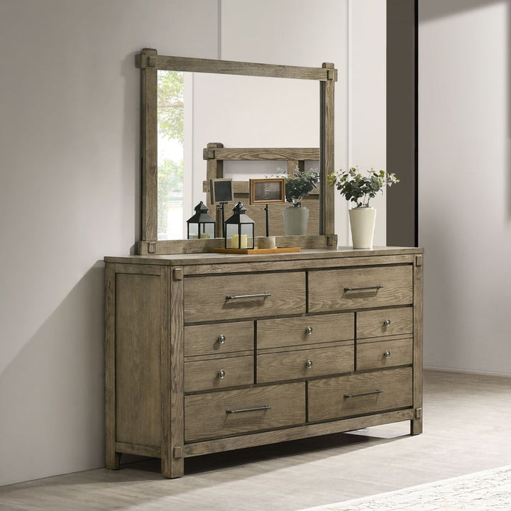 Colton - Dresser - Antique White Oak