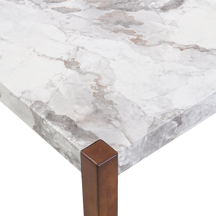 5-piece-faux-marble-dining-table-set-with-rubberwood-legs