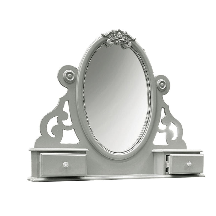 Flora - Mirror With Jewlery - Gray