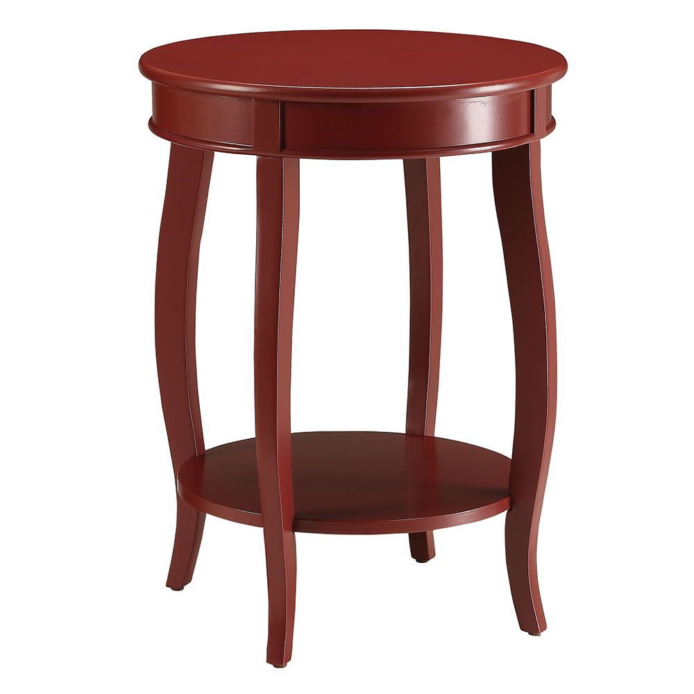 Aberta - Accent Table - Red