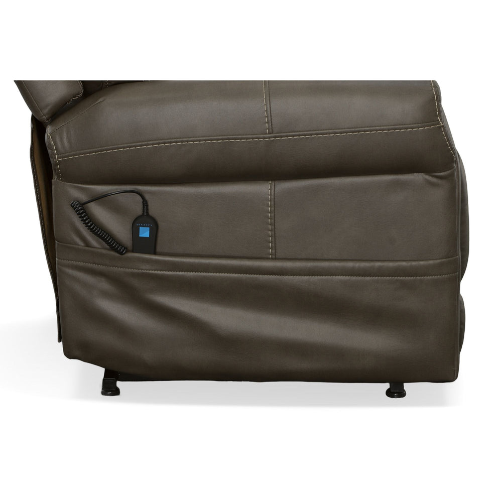 Jenkins Fabric Power Lift Recliner with Right