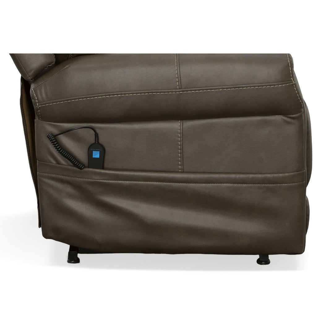 flexsteel-jenkins-power-lift-recliner-driftwood-fabric-headrest