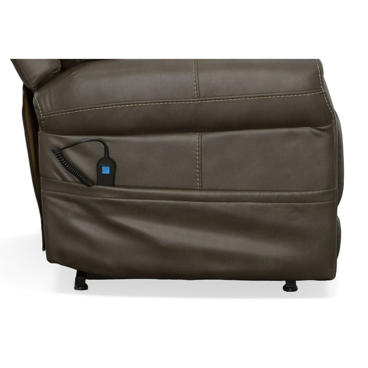 flexsteel-jenkins-power-lift-recliner-driftwood-fabric-headrest