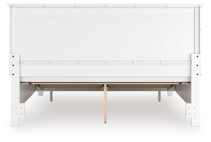 Fortman - King Panel Storage Bed - White by Ashley Furniture product image