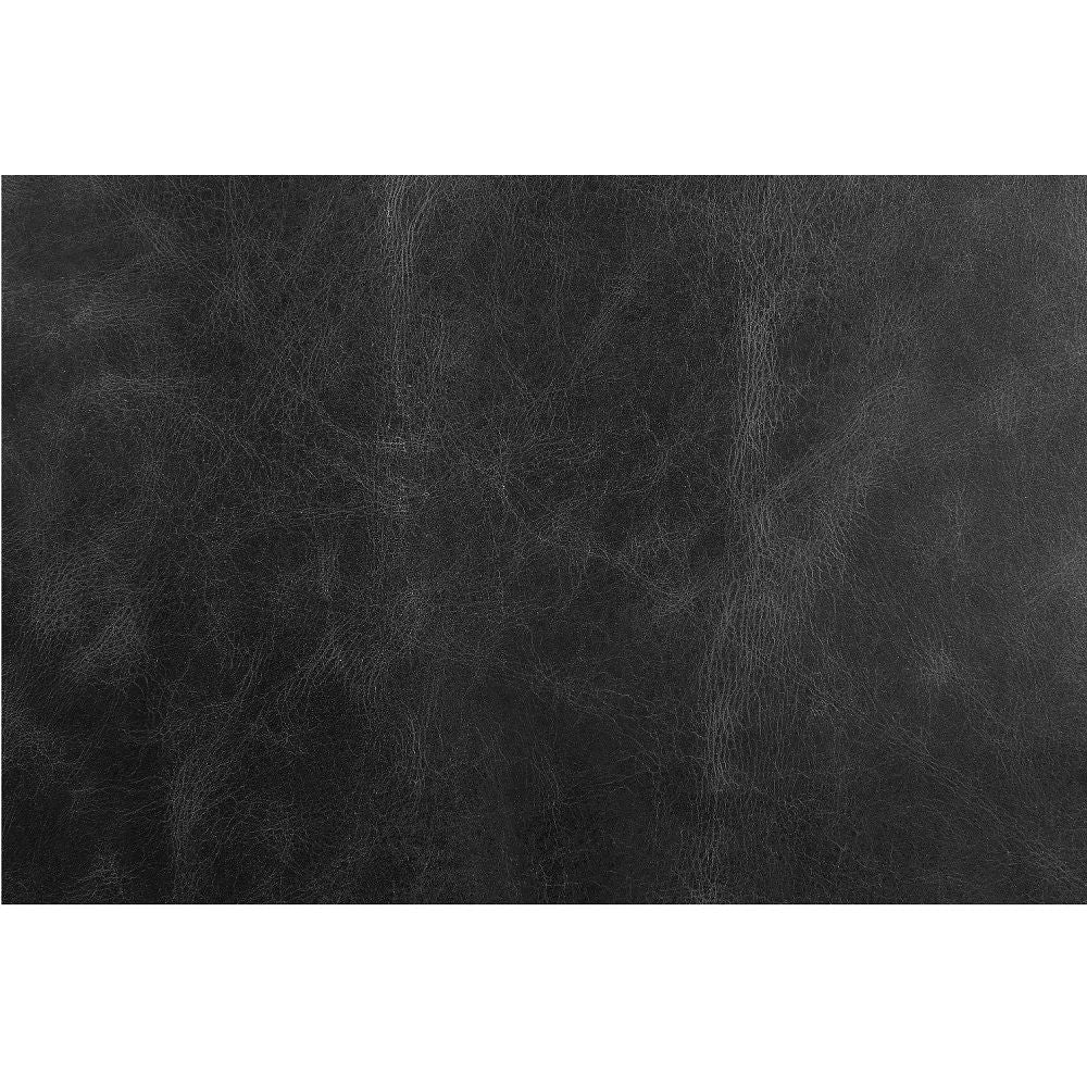 Betla - Accent Chair - Black Top Grain Leather & Aluminum