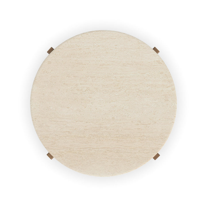 flexsteel-w1488-022-eclipse-round-coffee-table-light-brown-beige