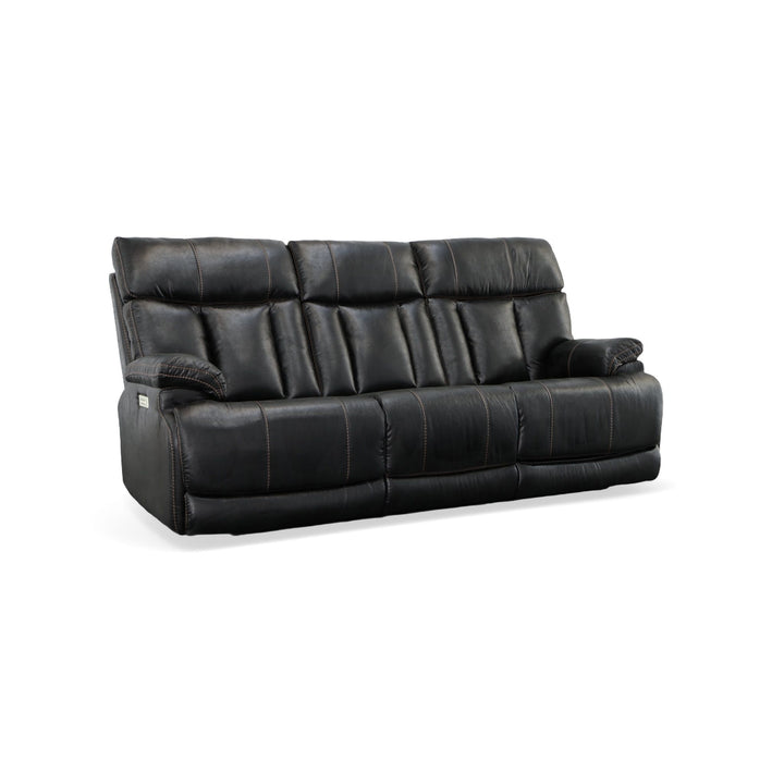 Flexsteel 1594-62PH-37400 Clive  Power Reclining Sofa With Power Headrests & Lumbar  Peppercorn