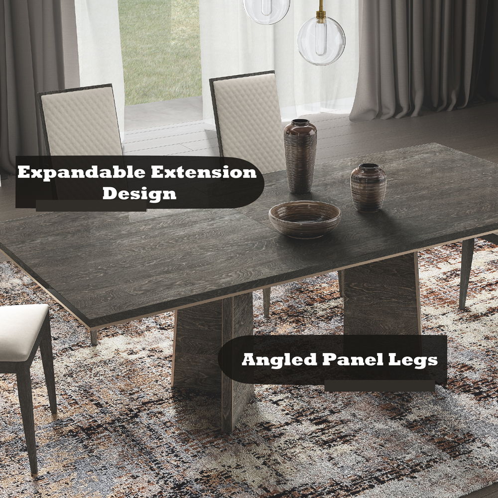 Venezia - Dining Table - Gray